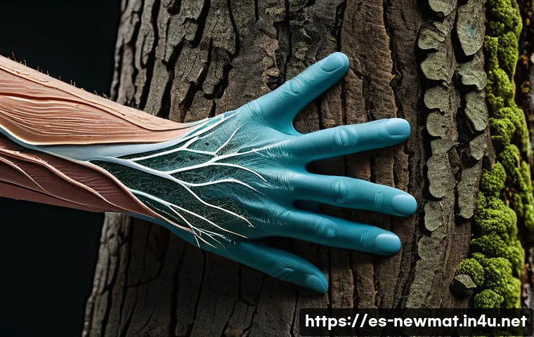 자기 회복 소재 - **Prompt 1: The Symphony of Self-Repair: Nature Meets Innovation**
    A visually stunning, high-def...