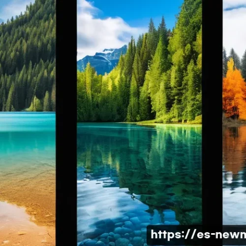 차세대 반도체 소재 - Here are three detailed image prompts: