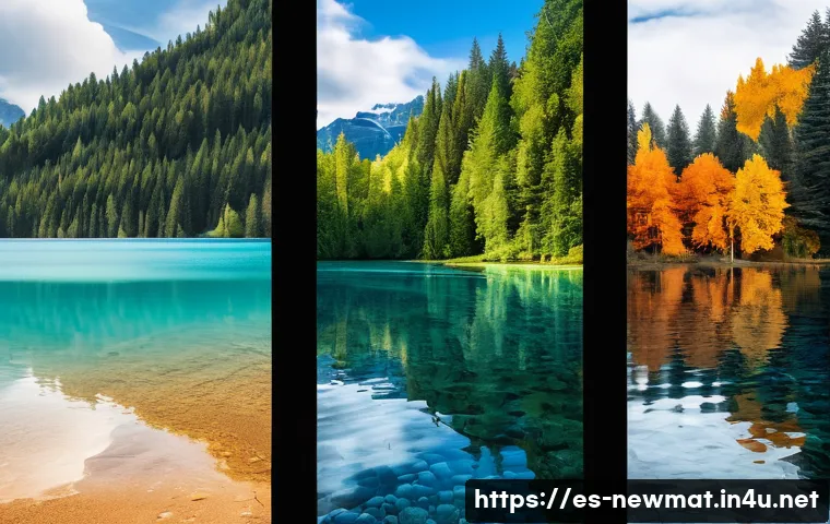 차세대 반도체 소재 - Here are three detailed image prompts: